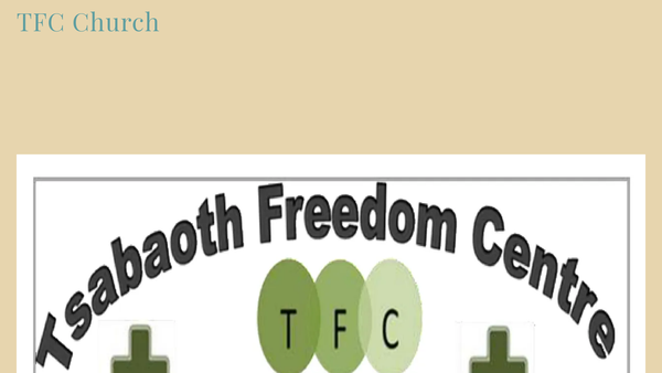 Screenshot of the Tsabaoth Freedom Centre website
