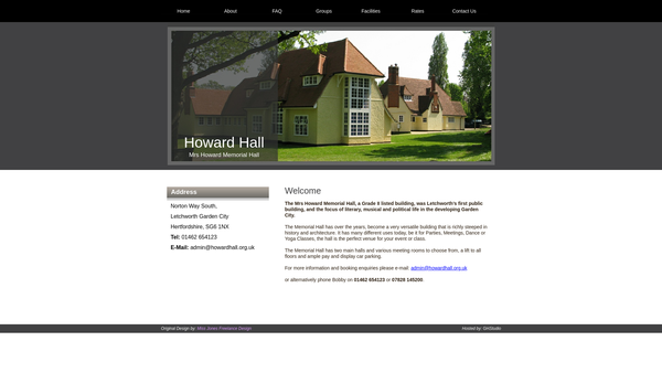 Screenshot of the Letchworth Garden City Community Project website