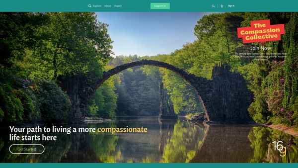 Screenshot of the Foundation For Developing Compassion And Wisdom website