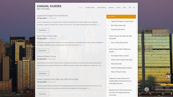 Screenshot of the Southampton Classical Guitar Society website