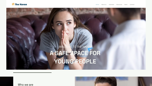 Screenshot of the Making A Difference website