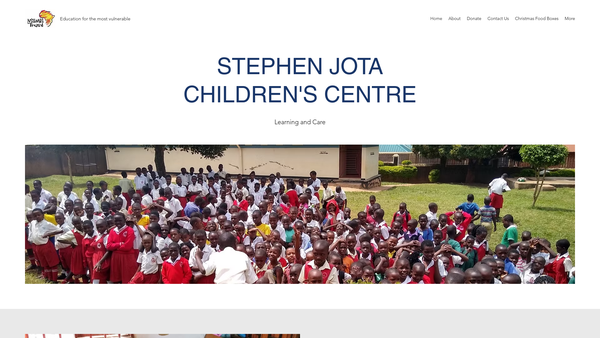 Screenshot of the Nsumbi Trust website