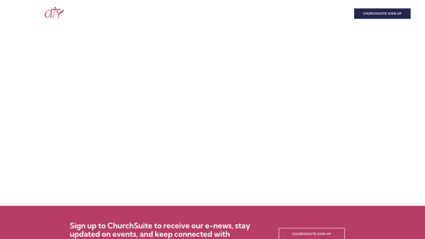 Screenshot of the Bethany City Church Sunderland website