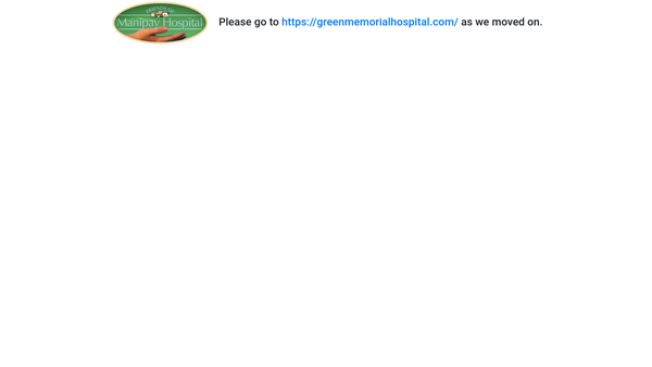 Screenshot of the Friends Of Manipay Hospital website