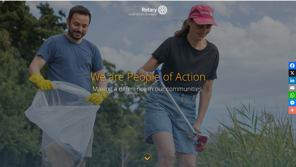 Screenshot of the Rotary Club Of Derby Mercia Charitable Trust Fund website