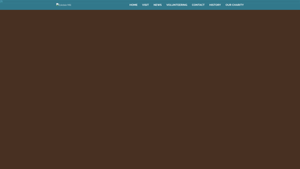Screenshot of the Eskdale Mill & Heritage Trust website