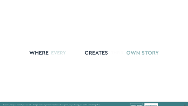 Screenshot of the Albert Memorial College website