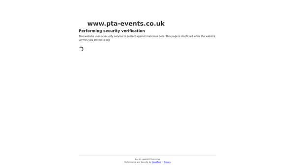 Screenshot of the Fountain Fundraisers website