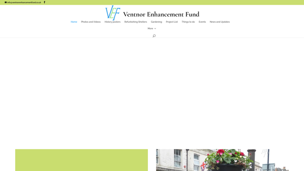 Screenshot of the Ventnor Enhancement Fund website