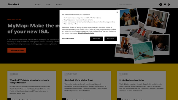 Screenshot of the Charifaith Common Investment Fund website
