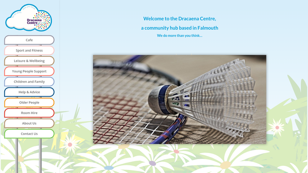 Screenshot of the The Dracaena Centre Ltd website