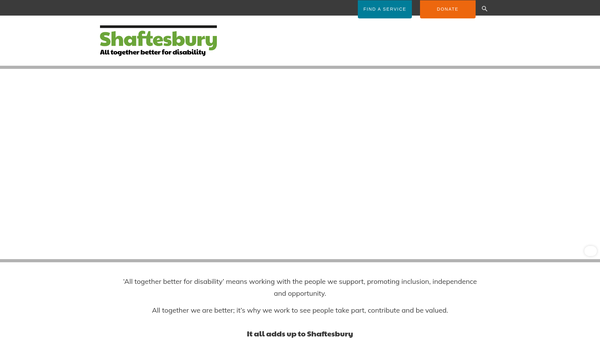 Screenshot of the Livability website