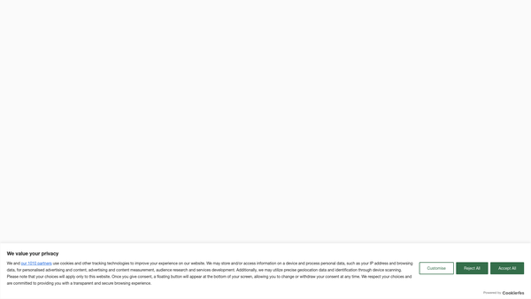 Screenshot of the Blackburn Rovers Community Trust website