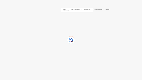 Screenshot of the Masorti Judaism website