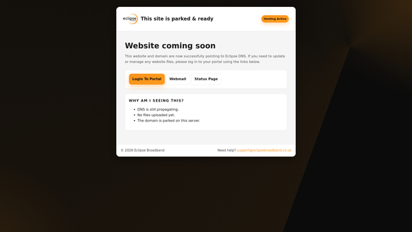 Screenshot of the Chumleigh Society website