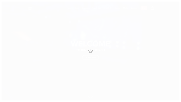 Screenshot of the Kings People's Church website