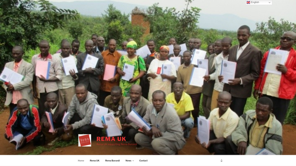 Screenshot of the Rema UK website