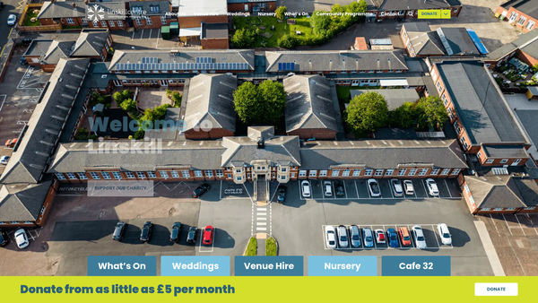 Screenshot of the The Linskill And North Tyneside Community Development Trust website