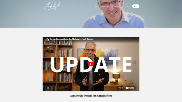 Screenshot of the Charis Communications website