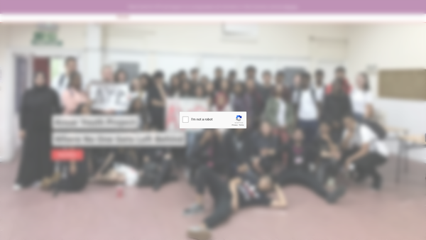 Screenshot of the Ansar Youth Project website