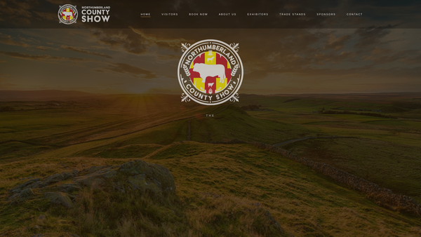 Screenshot of the Tynedale Agricultural Society Ltd website