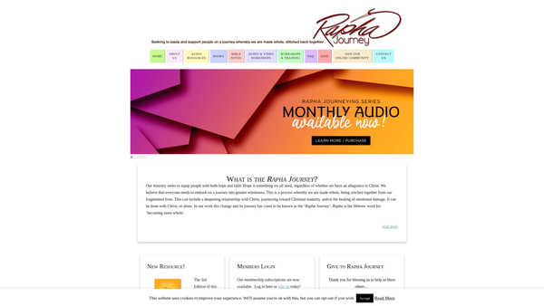 Screenshot of the Life Giving Trust Ltd website