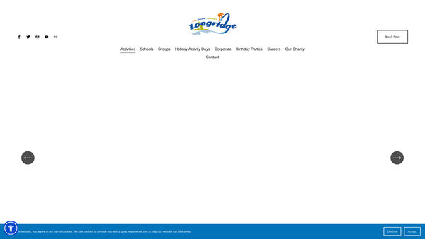 Screenshot of the Longridge On The Thames website