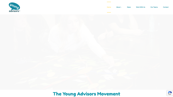 Screenshot of the Young Advisors Company Ltd website