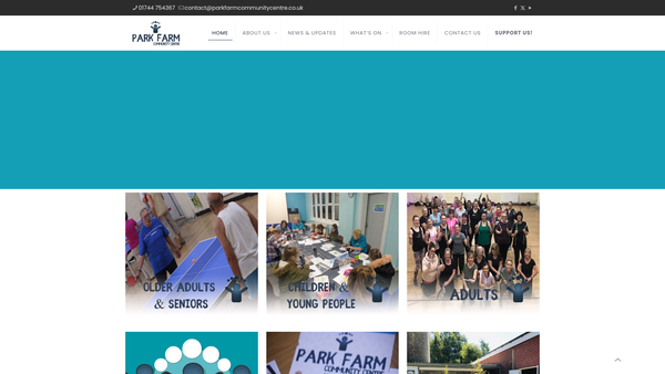 Screenshot of the The A.c.y.p. Centre Limited website