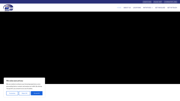Screenshot of the Lincoln Street Pastors website