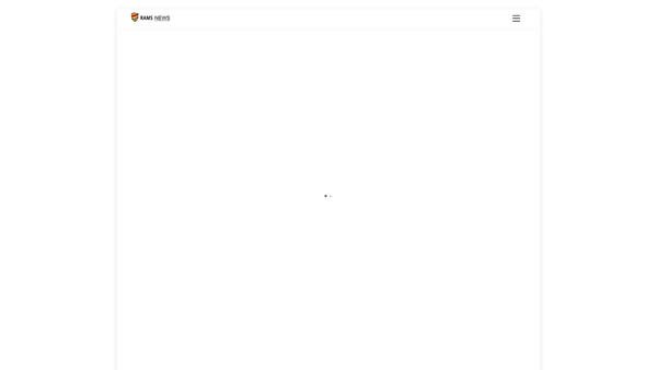 Screenshot of the Dewsbury Rams Rlfc Trust website
