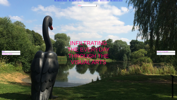 Screenshot of the Fermynwoods Contemporary Art Limited website