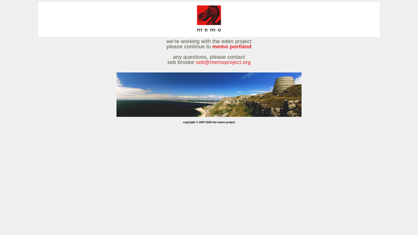 Screenshot of the Mass Extinction Monitoring Observatory website