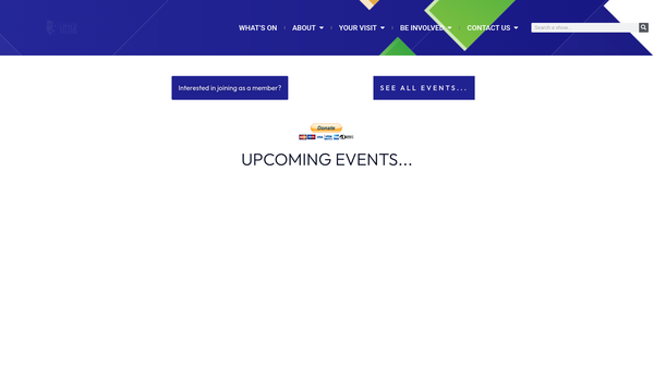 Screenshot of the Doncaster Little Theatre Limited website