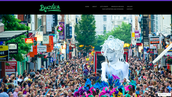 Screenshot of the Liverpool Carnival Company Limited website