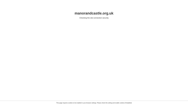 Screenshot of the Manor And Castle Development Trust Limited website
