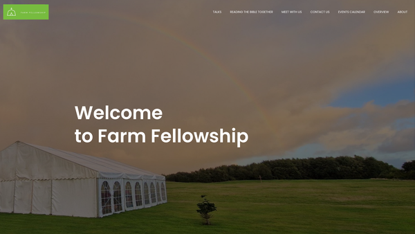 Screenshot of the Farm Fellowship website