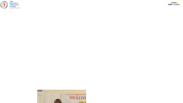 Screenshot of the Life Building Centre website