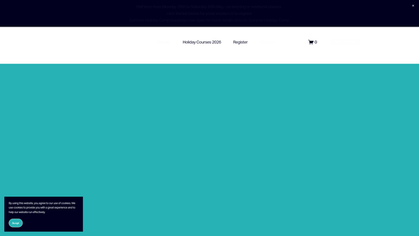 Screenshot of the Pollyanna Training Theatre website