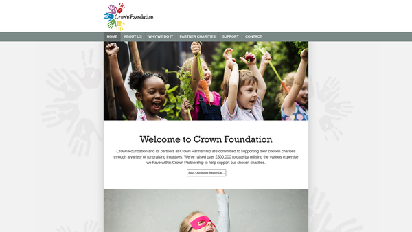 Screenshot of the The Social Goodness Charitable Foundation Ltd website