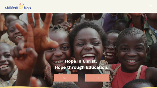 Screenshot of the Christian Restoration Ministries International website
