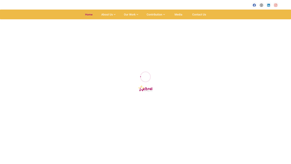 Screenshot of the Welbodi Partnership website