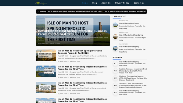 Screenshot of the An Guntelles Keltek - Kernow, The Celtic Congress - Cornwall website
