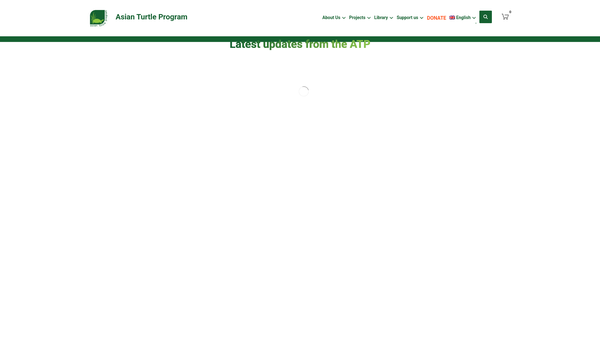 Screenshot of the Indo - Myanmar Conservation website