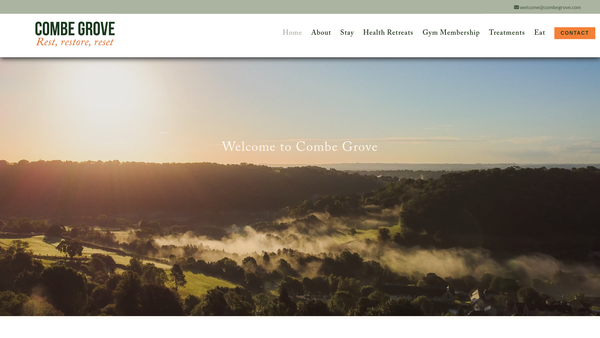 Screenshot of the The Elmhurst Foundation website