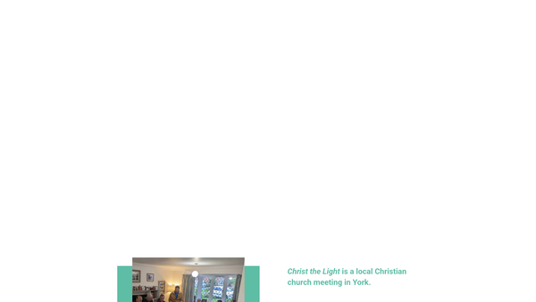 Screenshot of the Christ The Light Church website