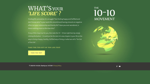 Screenshot of the Birmingham Yes Group website
