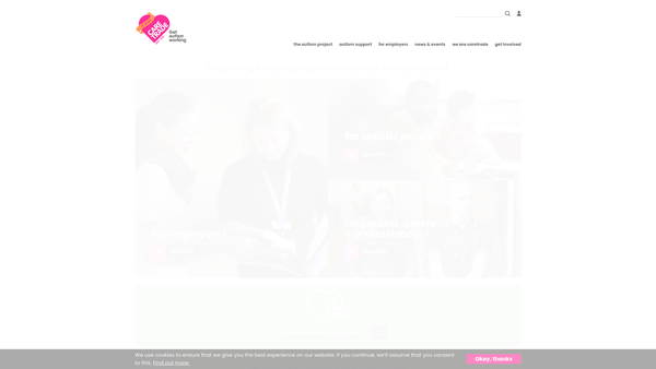 Screenshot of the Caretrade Charitable Trust website