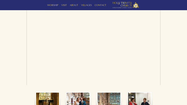 Screenshot of the The Parochial Church Council Of The Ecclesiastical Parish Of Stratford-Upon-Avon website