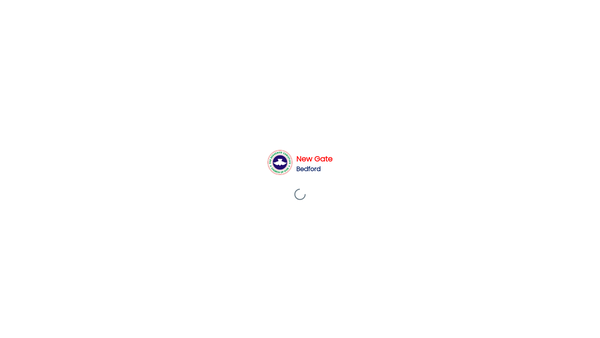 Screenshot of the Redeemed Christian Church Of God ('Rccg') - New Gate Church Bedford website